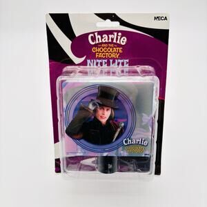 NECA Charlie And The Chocolate Factory Willy Wonka Night Light. Sealed New.